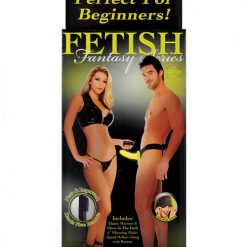 Fetish Fantasy Series For Him Or Her Vibrating Hollow Strap On