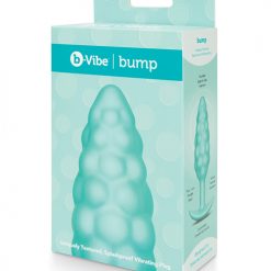 B-vibe Bump Texture Vibrating Plug X Zoe Ligon - Mint