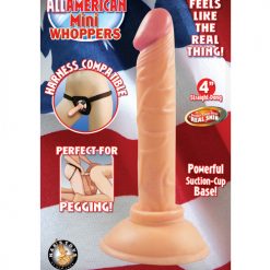 Real Skin All American Mini Whopper Straight Dong - Flesh