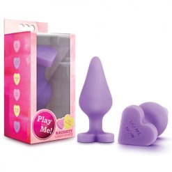 Blush Play With Me Naughty Candy Heart Do Me Now Plug