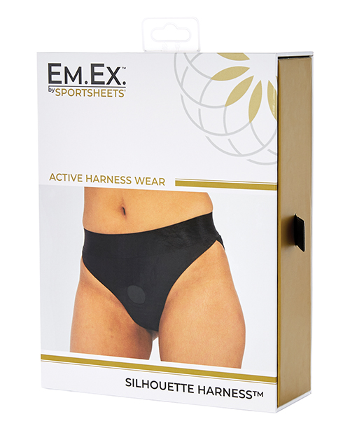 Sportsheets Silhouette Harness - Black - Image 2