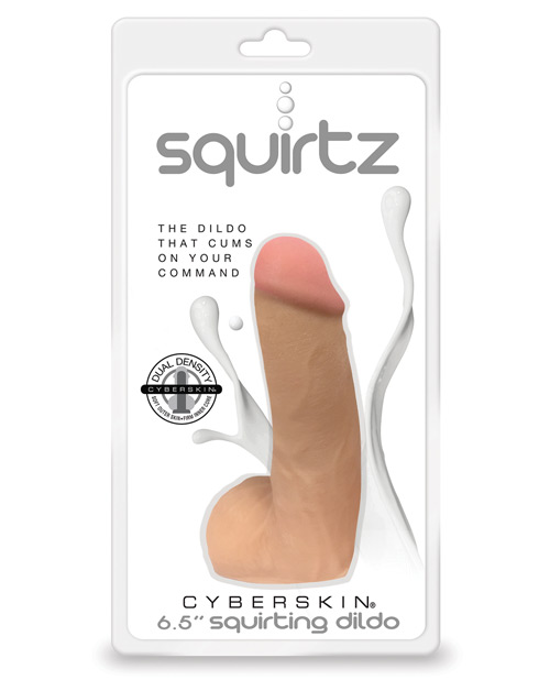 Squirtz Cyberskin Squirting Dildo