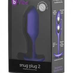B-vibe Weighted Snug Plug 2 - .114 G