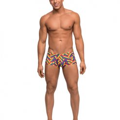 Pride Fest Contoured Pouch Mini Short Rainbow