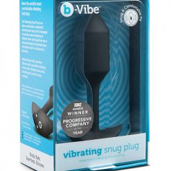 B-vibe Vibrating Weighted Snug Plug Xl