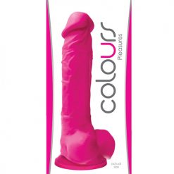 Colours Pleasures Silicone Dildo W/suction Cup
