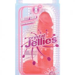 "Crystal Jellies 8"" Ballsy Cock"