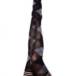 Kix'ies Kimmie Argyle Thigh High Argyle