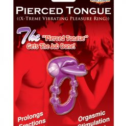 Pierced Tongue X-treme Vibrating Pleasure Ring