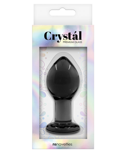 Crystal Glass Butt Plug Small