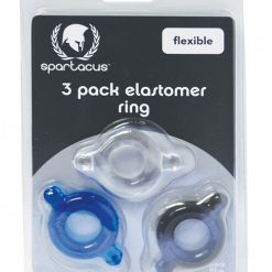 Spartacus Elastomer Cock Ring Set