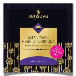 Sensuva Ultra Thick Hybrid Personal Moisturizer Single Use Packet
