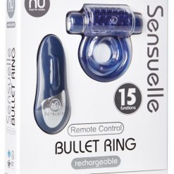 Sensuelle Remote Control Rechargeable Bullet Ring