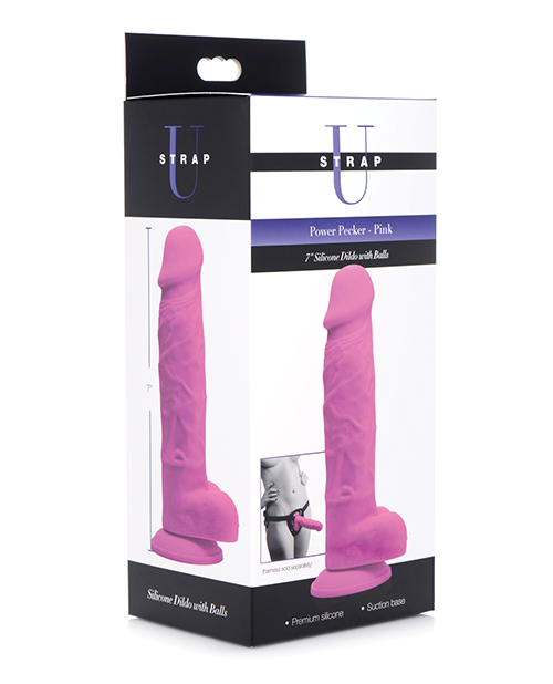 Strap-u Su Silicone Dildo W/balls