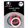 "Spartacus 1.5"" Nitrile Cock Ring Set"
