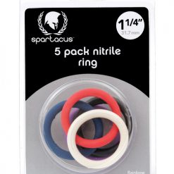 "Spartacus 1.5"" Nitrile Cock Ring Set"