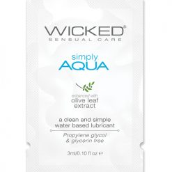 Wicked Sensual Care Simply Aqua Water Based Lubricant