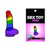 WoodRocket Rainbow Dildo Pin