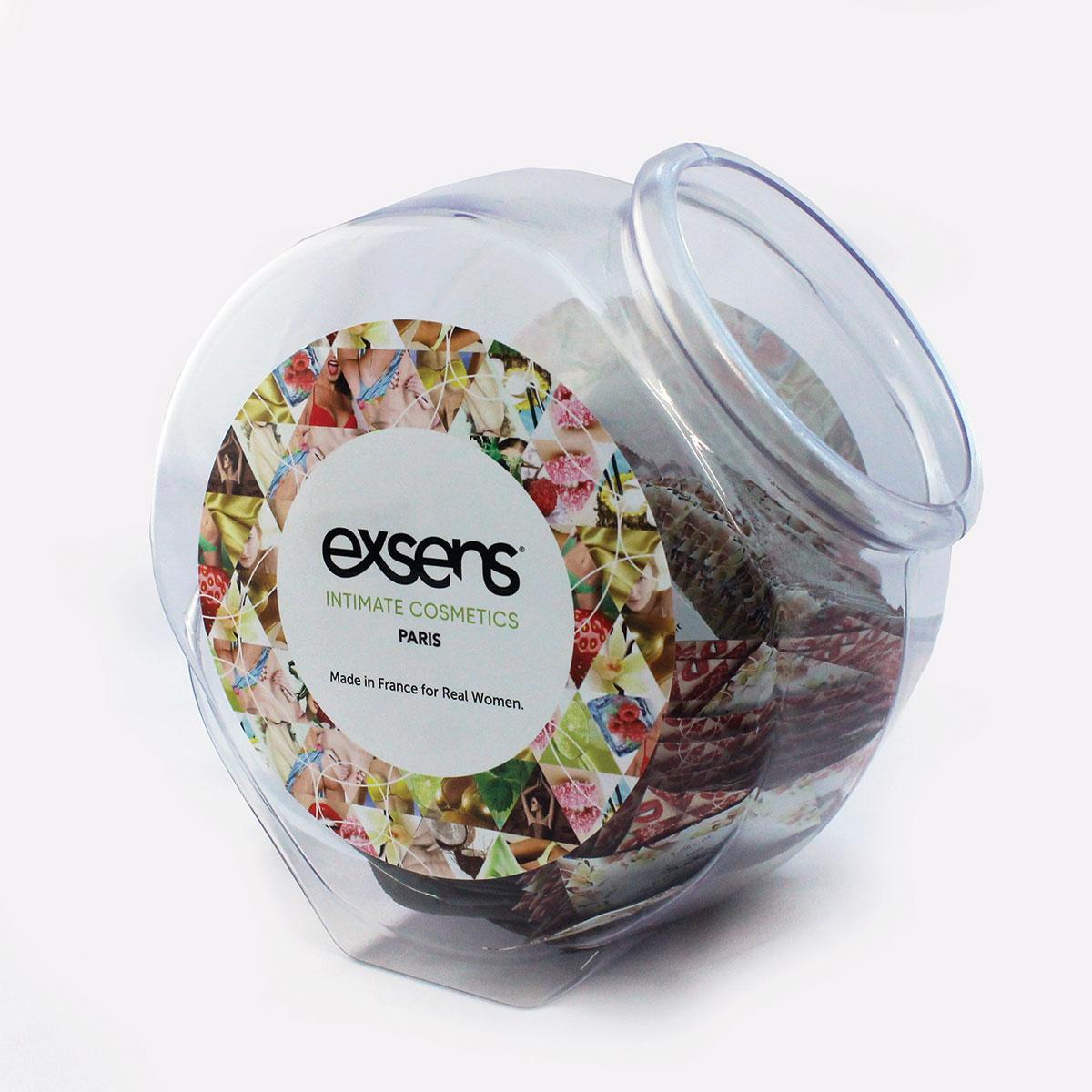 Exsens Warming Oil Foils 150pc Fishbowl Display