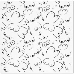 Twisted Wares Boobs Napkins