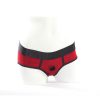 SpareParts Tomboi Harness Red/Blk Nylon - XL