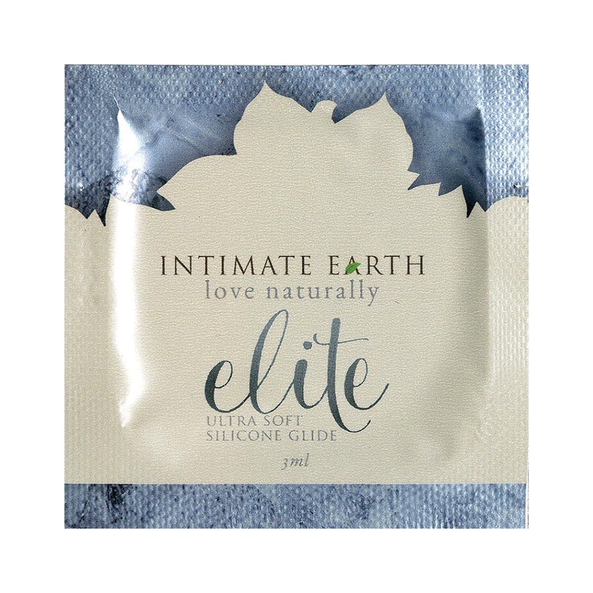 Intimate Earth Elite Silicone Lubricant Foils 48/bag